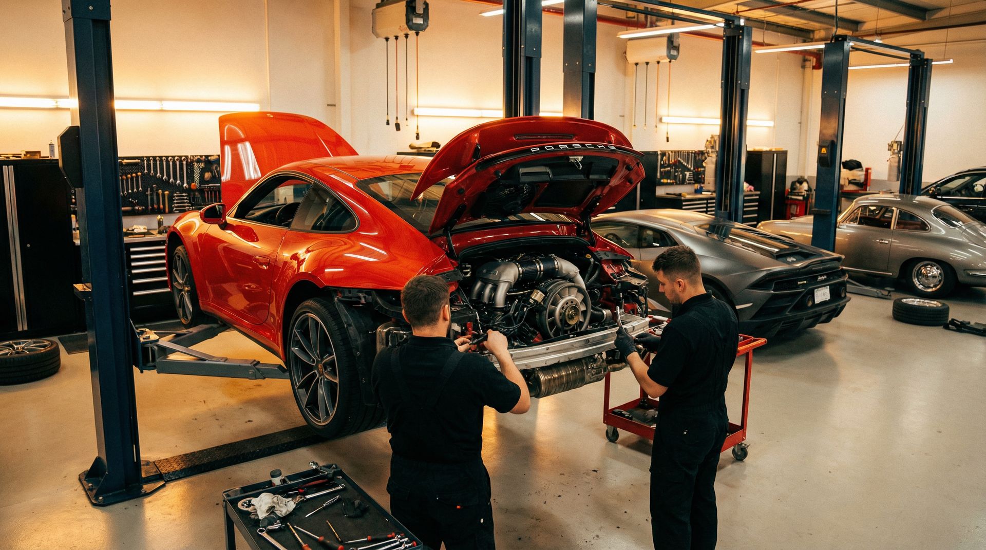 爱情岛视频教程：保时捷911涡轮增压改装全过程实录